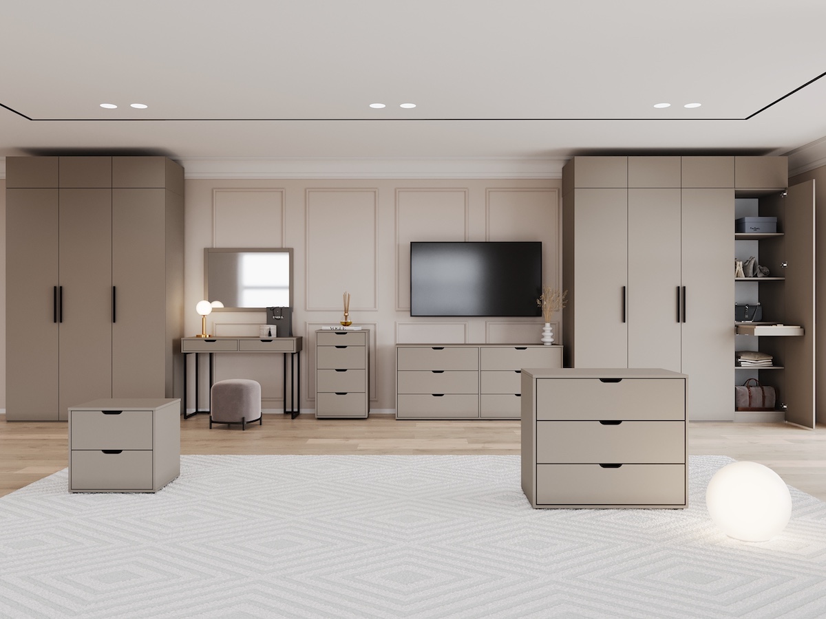 Комод Даллас ,дуб кастелло  